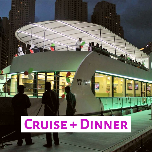 cruise with dinner dubai