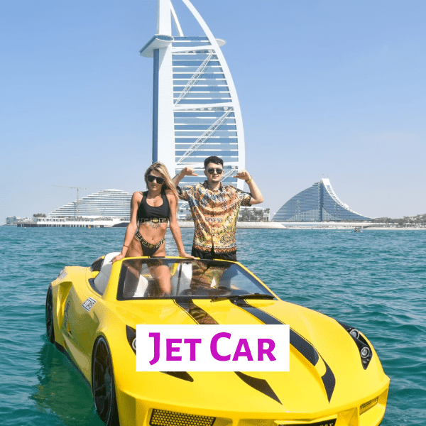 Jet car in dubai