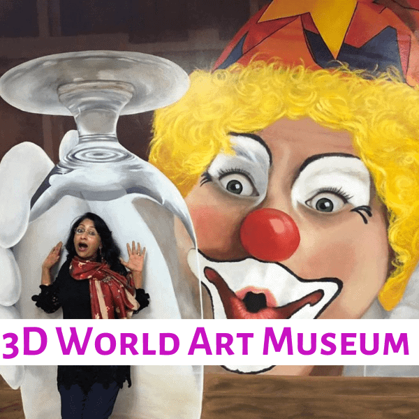 3D world art museum Dubai